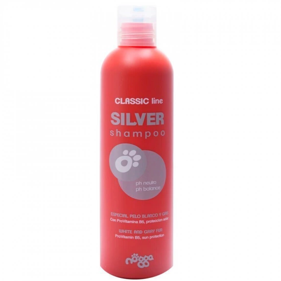 Nogga Silver shampoo Базовий шампунь для відновлення кольору і додання яскравості забарвлень у тварин