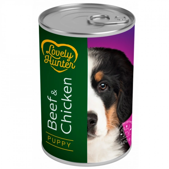 Lovely Hunter Puppy Beef and Chicken