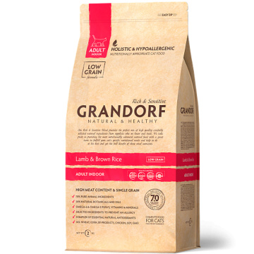 Grandorf Lamb & Rice Adult Indoor Cat