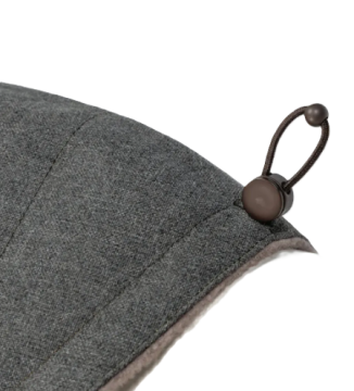 Утеплена куртка для собак Cloud7 Brooklyn Графітовий