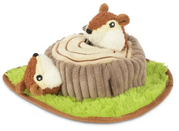 Іграшка для собак Chippy and Cheeks the Chipmunks Forest Friends Pet Play