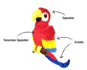 Игрушка для собак Fetching Flock Collection - Parrot Pet Play