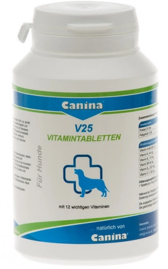 Canina V25 Vitamintabletten Поливитаминный комлекс для собак