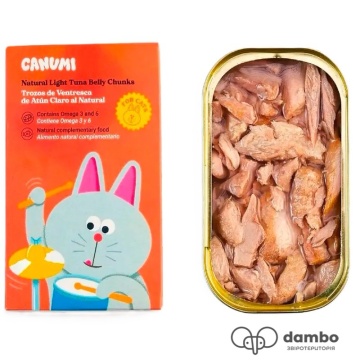 Canumi Влажный корм для котиков из натурального светлого тунца