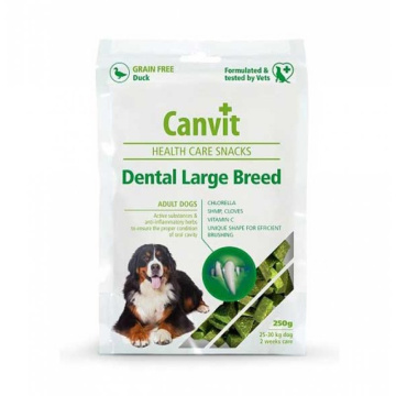 Canvit Dental Large Breed для поддержания здоровья зубов у собак крупных пород