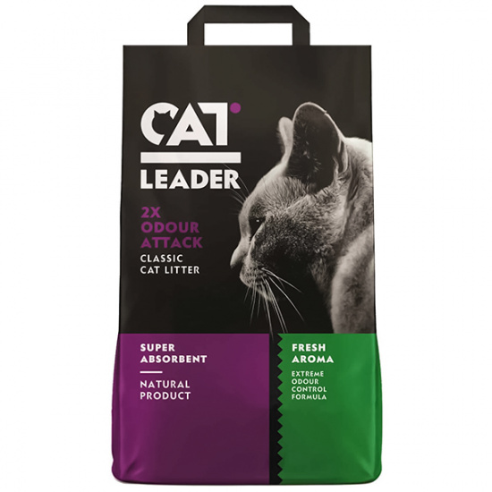 Cat Leader Супер-впитывающий наполнитель, двойная свежесть