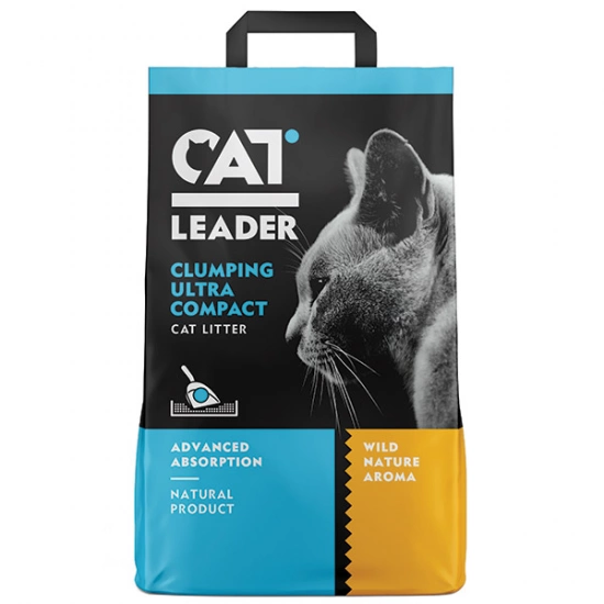 Cat Leader Ультра-комкующийся наполнитель с ароматом