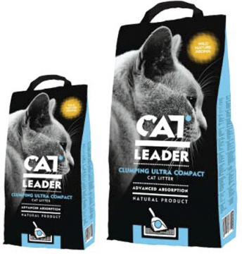 Cat Leader Ультра-комкующийся наполнитель с ароматом