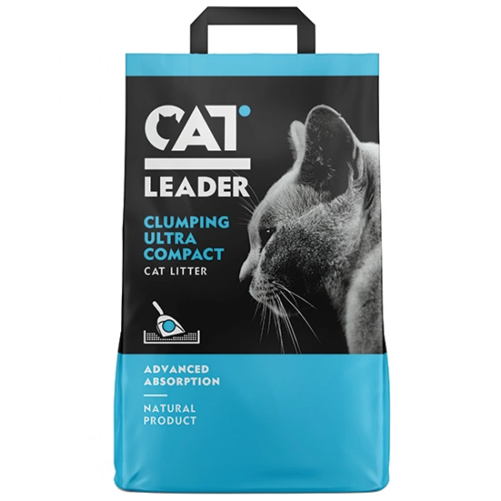 Cat Leader Ультра-комкующийся наполнитель без аромата