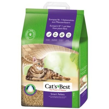 Наполнитель туалета для кошек Cat's Best «Smart Pellets» (древесный)