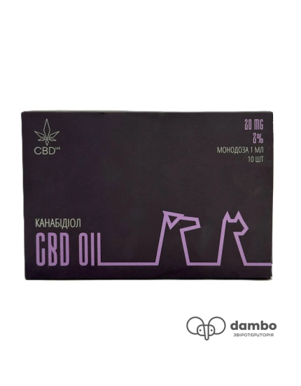CBD OIL Успокаивающее средство для кошек и собак