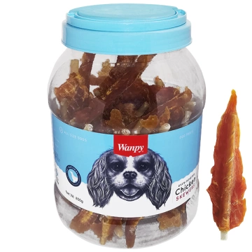 Wanpy Chicken Insert Rawhide Вампи филе курицы рулет