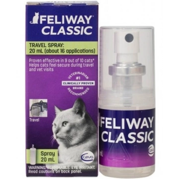 Ceva Feliway Classic (Феливей Классик) спрей – успокаивающее средство для кошек под транспортировку