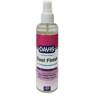 Davis Coat Finish Средство для восстановления шерсти у собак и котов, спрей