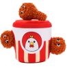 М'яка іграшка HugSmart - Fried Chicken пакет з курячими шматочками для собак