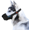 Намордник для собак Barksi Mesh Дихаючий Регульований 3D сітка Чорний
