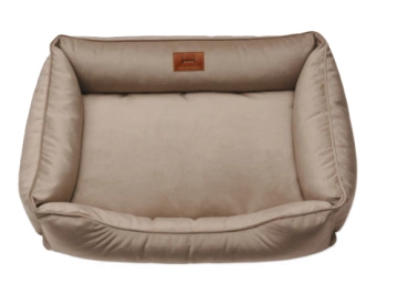 Лежак Harley and Cho Dreamer Velour Beige для собак и кошек