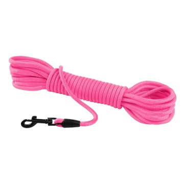 Поводок для Собак Bronzedog Active из Шнура Тренировочный Розовый