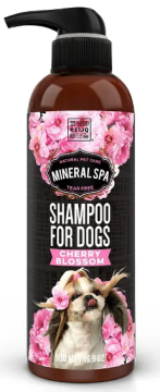 Минерал-спа шампунь RELIQ Mineral Spa Cherry Blossom Shampoo для собак с экстрактом цвета вишни и садовой розы