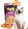 Ласощі для котів Uniq PETS CAT SNACKS MIMI Міні чіпси з курки та тріски