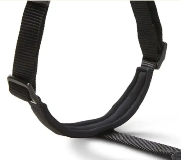 Шлейка Wolters Professional Comfort для собак, смягченная Черный