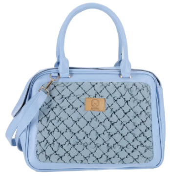 Сумка переноска для домашніх тварин MISOKO&CO, блакитна