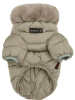 Курточка тепла для собак MARSHMALLOW QUILTED JUMPER Puppia Хакі