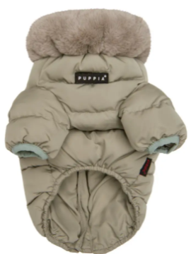 Курточка теплая для собак MARSHMALLOW QUILTED JUMPER Puppia Хаки