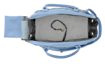 Сумка переноска для домашних животных MISOKO&CO, голубая