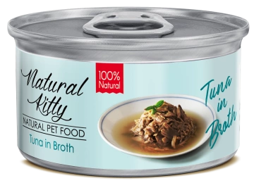 Natural Kitty Broth Series Tuna in Broth Влажный корм для кошек Тунец