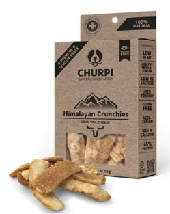 Лакомство для собак Crunchies из гималайского сыра Churpi