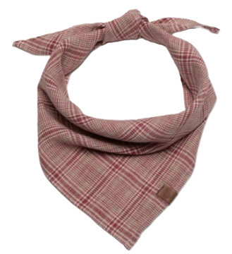 Бандана для собак Cloud7 Check Красный