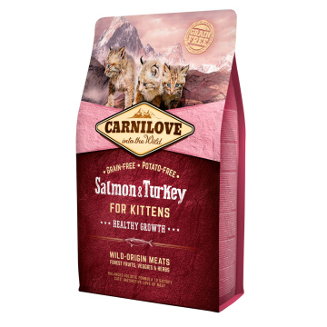 Carnilove Cat Salmon & Turkey Kitten