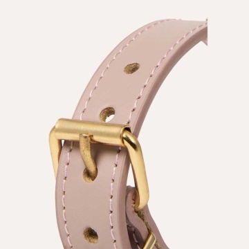 Кожаный ошейник BranniPets - Nara studded peach collar