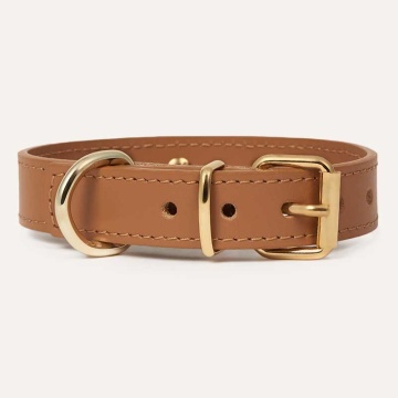 Кожаный ошейник BranniPets - Nara studded camel collar