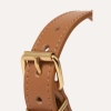 Кожаный ошейник BranniPets - Nara studded camel collar