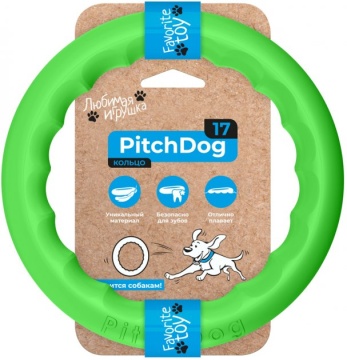 Collar PitchDog Игровое кольцо для собак, 17 см