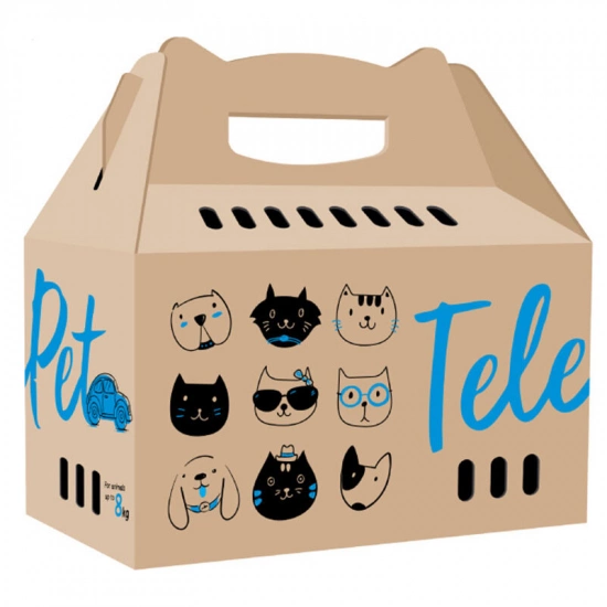 Collar TelePet Картонная переноска для кошек и собак