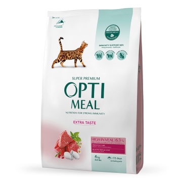 Optimeal Cat Adult High in Veal