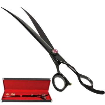 Davis Majutsu Titanium Curved вигнуті ножиці для стрижки собак
