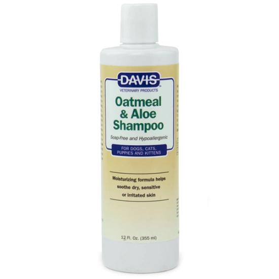 Davis Oatmeal & Aloe Shampoo гіпоалергенний шампунь для собак та котів, концентрат