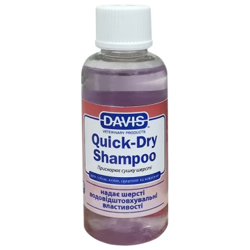Davis Quick-Dry Shampoo Девіс Швидка Сушка шампунь для собак та котів, концентрат