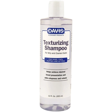 Davis Texturizing Shampoo шампунь для жорсткої та об`ємної шерсті у собак та котів, концентрат