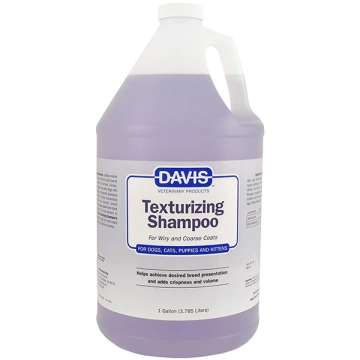 Davis Texturizing Shampoo шампунь для жорсткої та об`ємної шерсті у собак та котів, концентрат