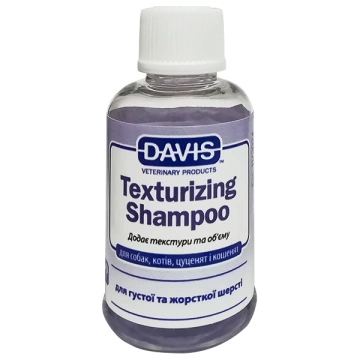 Davis Texturizing Shampoo шампунь для жорсткої та об`ємної шерсті у собак та котів, концентрат