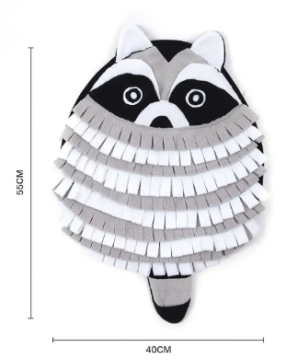 Килимок для нюхання для собак Derby Raccoon Shape Pet Snuffle Mat