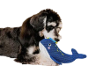 Мʼяка іграшка для собак HugSmart - Ocean Pals Whale