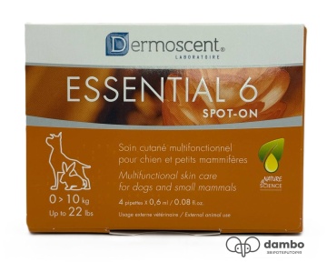 Dermoscent Essential 6 spot-on Краплі на холку для собак