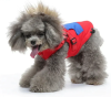 Зимний жилет для собак с капюшоном и мехом Derby Red/Blue