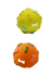 MISOKO&CO Іграшка для собак, м'ячик з фрагментами серця, вініл